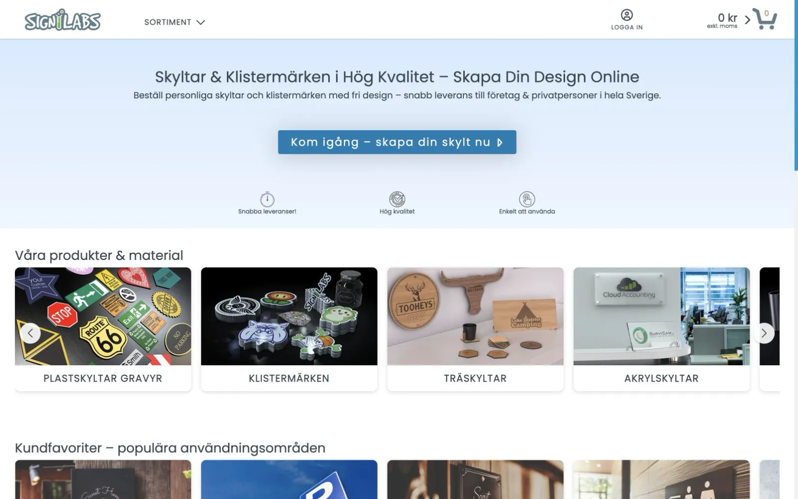 Sign Labs — интернет-магазин с онлайн-конструктором вывесок