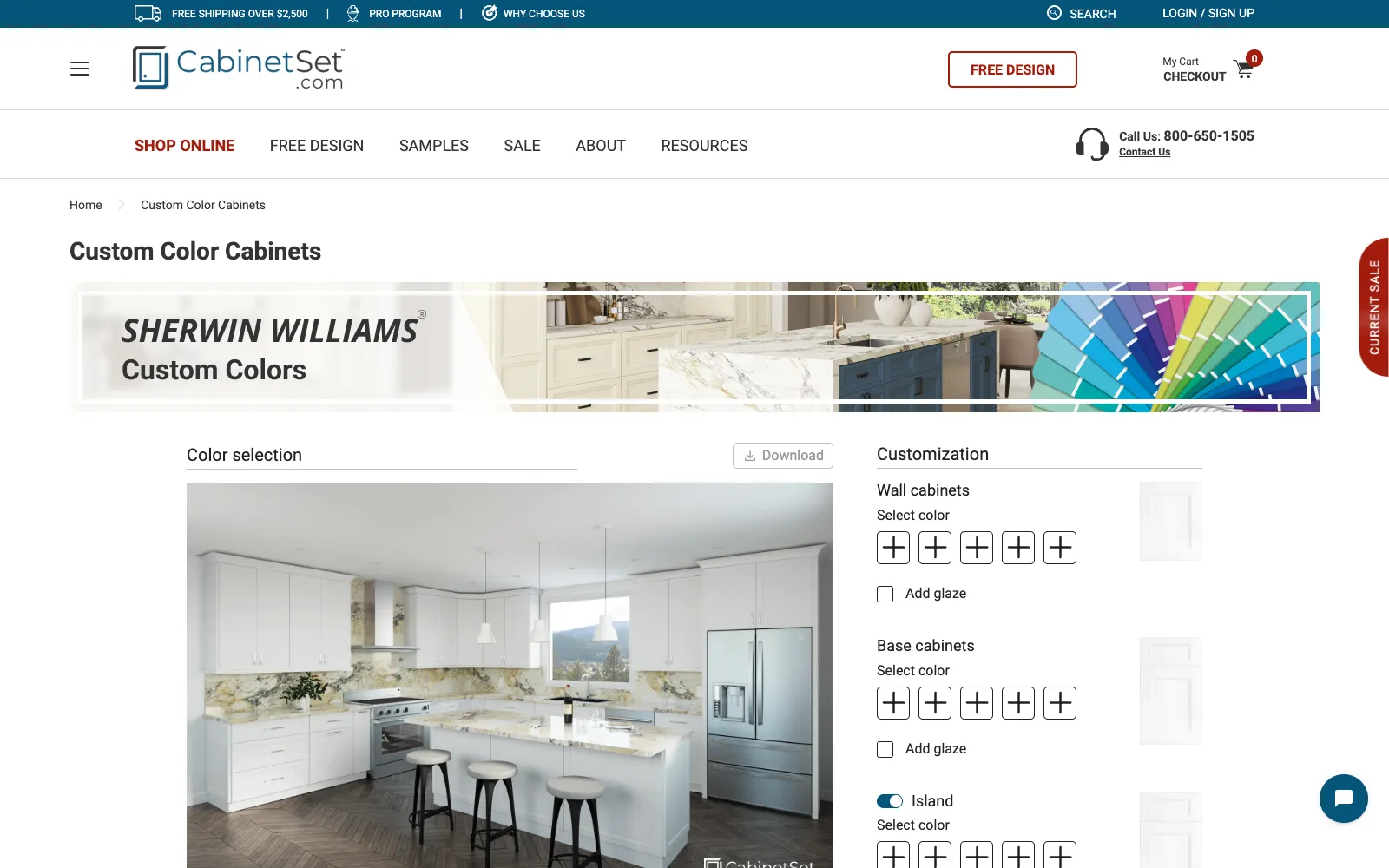 Kitchen Visualizer — white-label-конструктор кухонь для интернет-магазинов — Экран 3