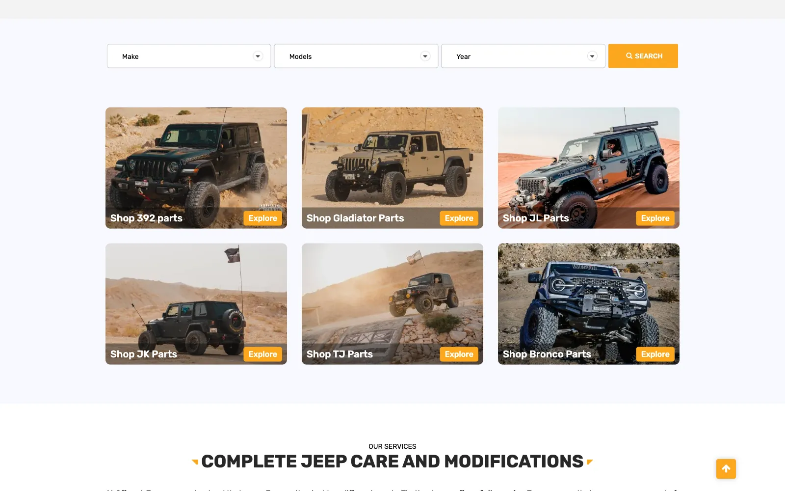 OffRoad-Zone — магазин тюнинга внедорожников с сервисом, арендой, заездами и мобильным приложением — Экран 3