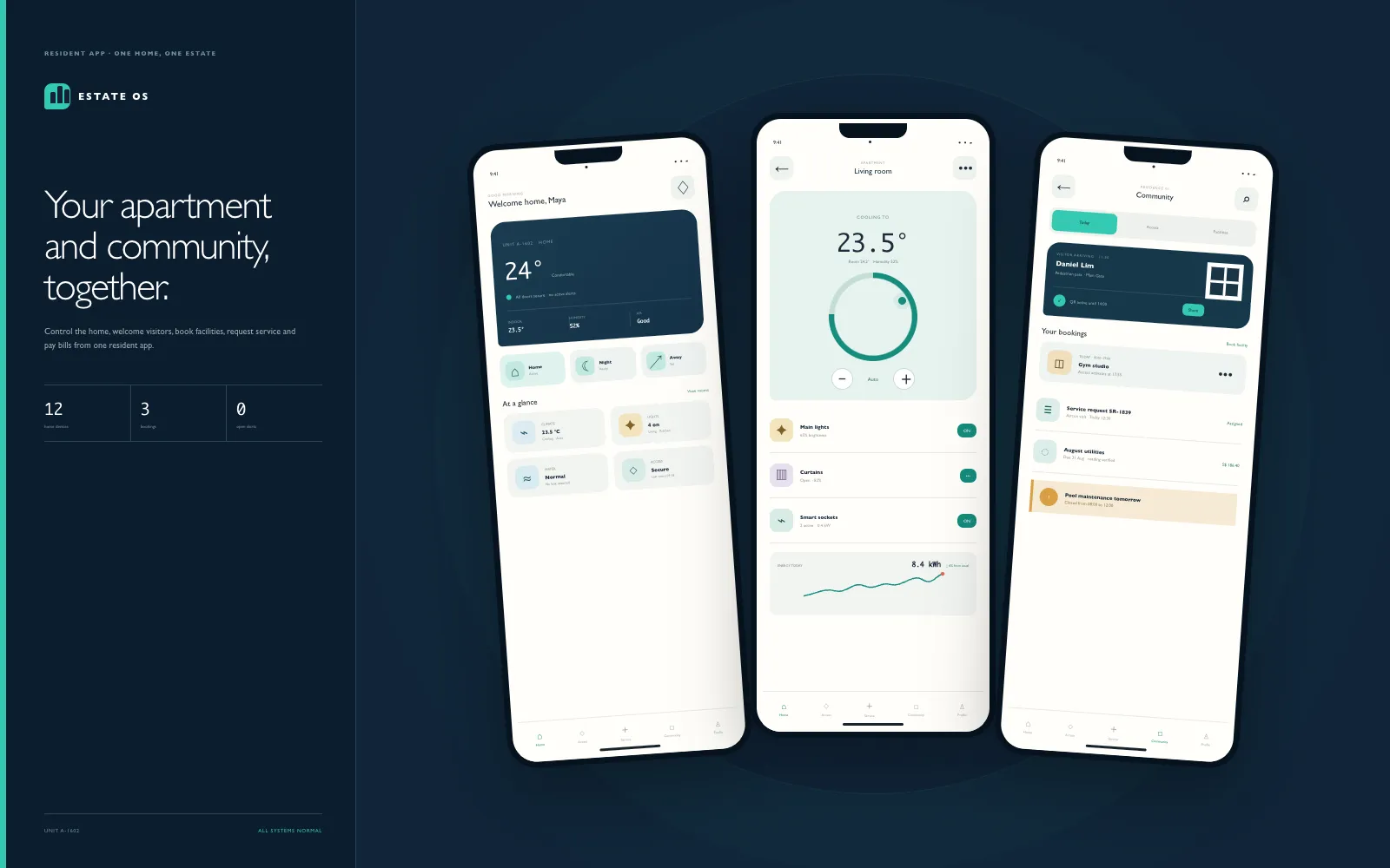 Smart Residential Platform — управление жилыми комплексами и умными квартирами — Экран 4