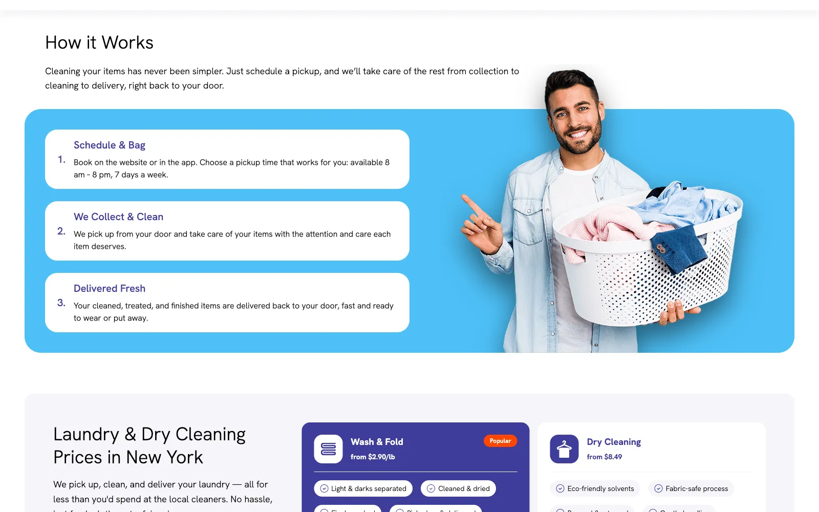 Cleanely (ByNext) — платформа стирки и химчистки с доставкой — Экран 5
